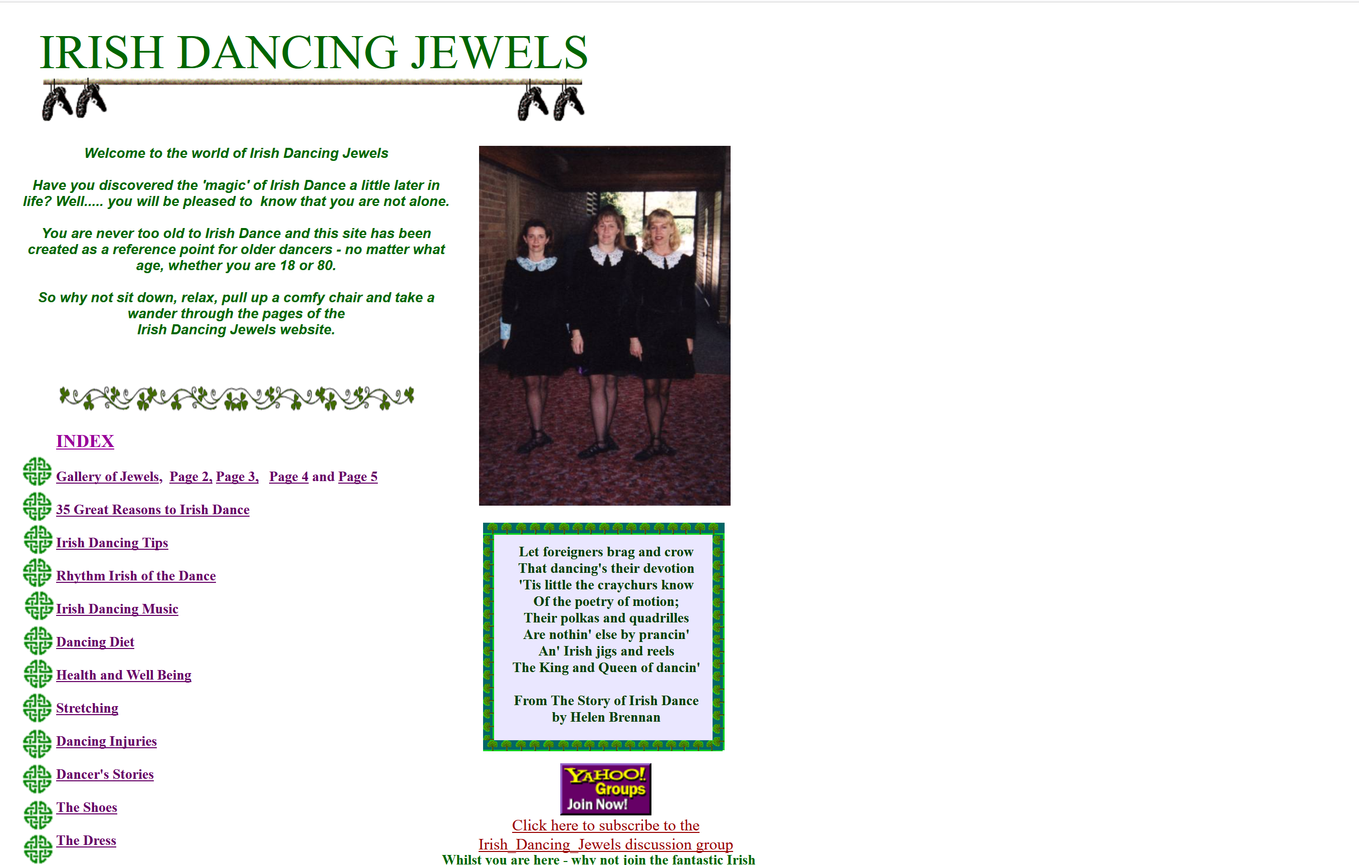 Irish Dancing Jewels